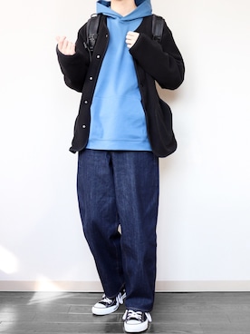 「URBAN RESEARCH Sonny Label（アーバンリサーチサニーレーベル）のアイテム（バッグ）」を使った、あっ君さん（メンズ・178cm）の冬コーディネート