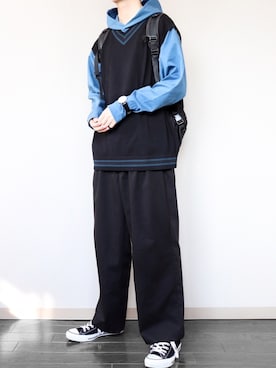 「URBAN RESEARCH Sonny Label（アーバンリサーチサニーレーベル）のアイテム（バッグ）」を使った、あっ君さん（メンズ・178cm）の冬コーディネート