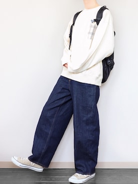 「URBAN RESEARCH Sonny Label（アーバンリサーチサニーレーベル）のアイテム（バッグ）」を使った、あっ君さん（メンズ・178cm）の冬コーディネート