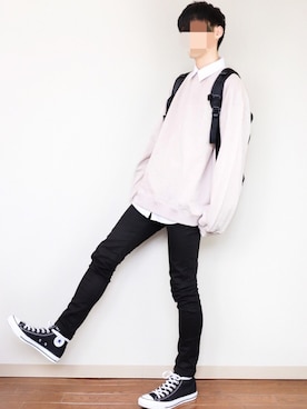 「URBAN RESEARCH Sonny Label（アーバンリサーチサニーレーベル）のアイテム（バッグ）」を使った、あっ君さん（メンズ・178cm）の春コーディネート