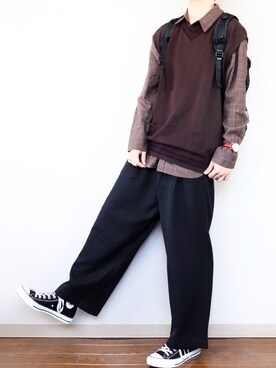 「URBAN RESEARCH Sonny Label（アーバンリサーチサニーレーベル）のアイテム（バッグ）」を使った、あっ君さん（メンズ・178cm）の春コーディネート