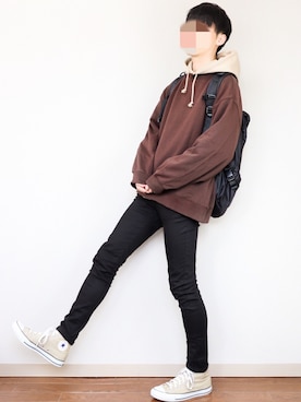 「URBAN RESEARCH Sonny Label（アーバンリサーチサニーレーベル）のアイテム（バッグ）」を使った、あっ君さん（メンズ・178cm）の春コーディネート