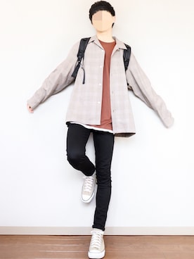 「URBAN RESEARCH Sonny Label（アーバンリサーチサニーレーベル）のアイテム（バッグ）」を使った、あっ君さん（メンズ・178cm）の春コーディネート