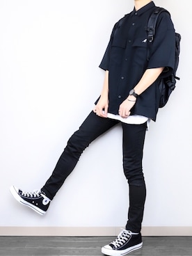 「URBAN RESEARCH Sonny Label（アーバンリサーチサニーレーベル）のアイテム（バッグ）」を使った、あっ君さん（メンズ・178cm）の春コーディネート