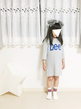 riiさん(キッズ・110cm)の春コーディネート