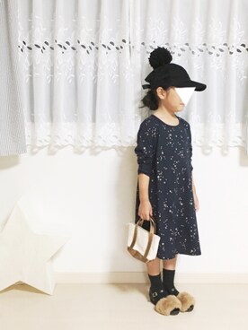 riiさん（キッズ・120cm）の秋コーディネート