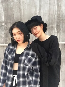 「天台」｜加不加伏特加さん（レディース・175cm）の秋コーディネート