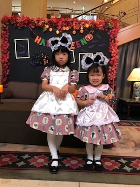 「wearhalloween2017」｜「アイテム（ワンピース/ドレス）」を使った、イヴさん（レディース・110cm）の秋コーディネート