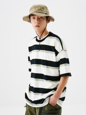 「MOBSTYLES（モブスタイル）のアイテム」を使った、bstyhkさん（メンズ・181cm）の春コーディネート