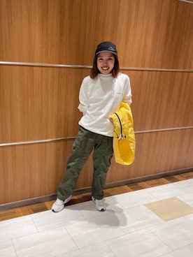「cap」｜deguさん（レディース・155cm）の冬コーディネート