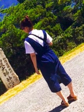 「Agreable（アグレアーブル）のアイテム」を使った、nanakoさん（レディース・155cm）の秋コーディネート