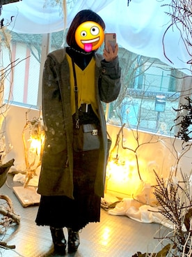 nanakoさん(レディース・155cm)の冬コーディネート