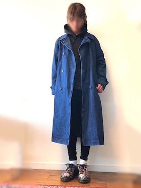 「平成最後のWEARISTAセンバツ」｜「アイテム（トレンチコート）」を使った、sakuraさん（レディース・163cm）の春コーディネート