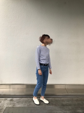 「セントジェームス」｜チさん（レディース・153cm）の春コーディネート