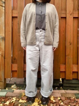 38さん(レディース・154cm)の秋コーディネート