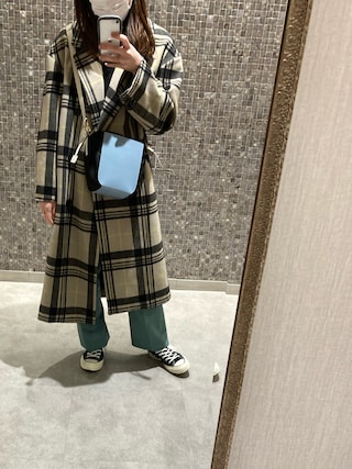Mila Owen（ミラオーウェン）の「ダブルボタンビッグチェスター