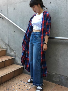 リーバイス STAFF WOMENさん（レディース・150cm）の夏コーディネート