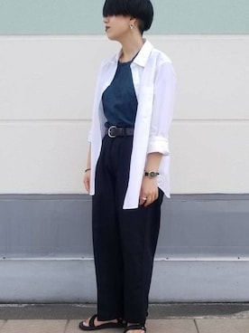 「LINE8（ラインエイト）のアイテム」を使った、リーバイス STAFF WOMENさん（レディース・146cm）の秋コーディネート