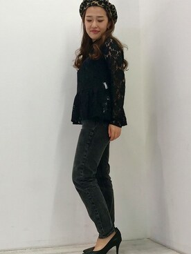 リーバイス STAFF WOMENさん(レディース・157cm)の秋コーディネート