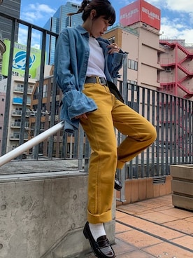 リーバイス STAFF WOMENさん(レディース・158cm)の冬コーディネート