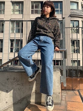 リーバイス STAFF WOMENさん（レディース・158cm）の春コーディネート