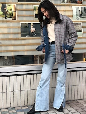 リーバイス STAFF WOMENさん（レディース・160cm）の春コーディネート