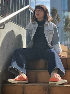 リーバイス STAFF WOMENさん（レディース・150cm）の春コーディネート