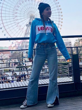 リーバイス STAFF WOMENさん（レディース・165cm）の春コーディネート