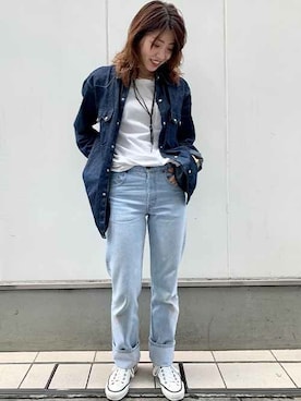 リーバイス STAFF WOMENさん（レディース・165cm）の春コーディネート