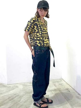 リーバイス STAFF WOMENさん(レディース・161cm)の夏コーディネート
