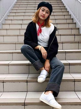 「LEVIS VINTAGE CLOTHING」｜リーバイス STAFF WOMENさん（レディース・166cm）の秋コーディネート
