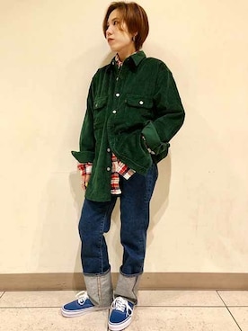 リーバイス STAFF WOMENさん(レディース・151cm)の秋コーディネート