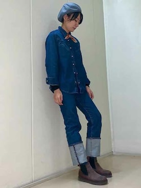 リーバイス STAFF WOMENさん(レディース・167cm)の冬コーディネート