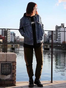 リーバイス STAFF WOMENさん(レディース・167cm)の冬コーディネート
