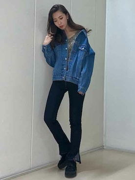 リーバイス STAFF WOMENさん(レディース・166cm)の冬コーディネート