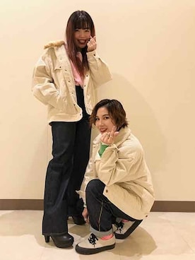 リーバイス STAFF WOMENさん（レディース・163cm）の冬コーディネート