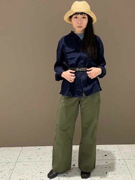 リーバイス STAFF WOMENさん(レディース・160cm)の冬コーディネート