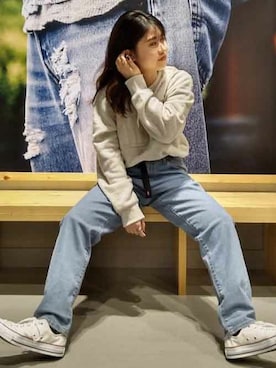 リーバイス STAFF WOMENさん(レディース・155cm)の冬コーディネート