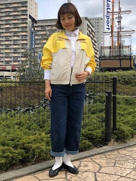 リーバイス STAFF WOMENさん（レディース・156cm）の春コーディネート