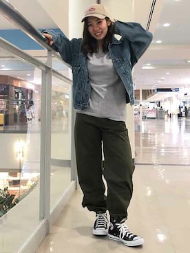 リーバイス STAFF WOMENさん（レディース・157cm）の春コーディネート