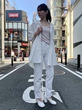 リーバイス STAFF WOMENさん(レディース・165cm)の夏コーディネート
