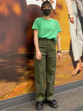 リーバイス STAFF WOMENさん（レディース・154cm）の夏コーディネート