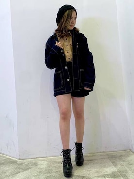 リーバイス STAFF WOMENさん（レディース・156cm）の秋コーディネート