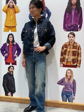 リーバイス STAFF WOMENさん(レディース・159cm)の秋コーディネート