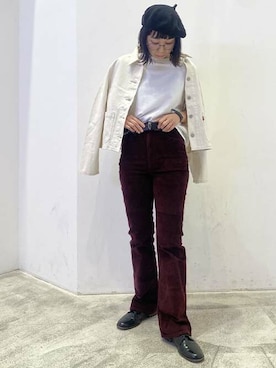 リーバイス STAFF WOMENさん(レディース・158cm)の秋コーディネート