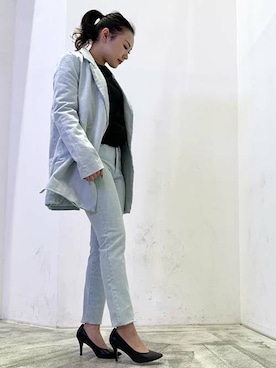 リーバイス STAFF WOMENさん(レディース・156cm)の秋コーディネート