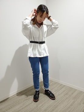 リーバイス STAFF WOMENさん（レディース・155cm）の夏コーディネート