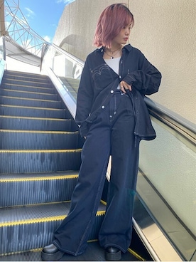 リーバイス STAFF WOMENさん（レディース・164cm）の夏コーディネート