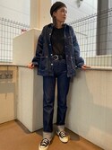 FUDGE 6月号】LEVI'S(R) VINTAGE CLOTHING 701 リジットデニム/12.3oz 