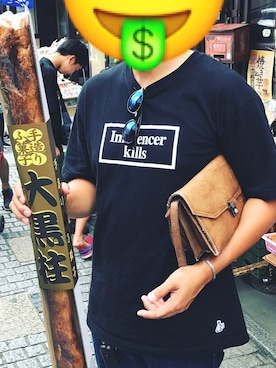 「アイテム（バングル/リストバンド）」を使った、Kohei86さん（メンズ・174cm・20代）の夏コーディネート